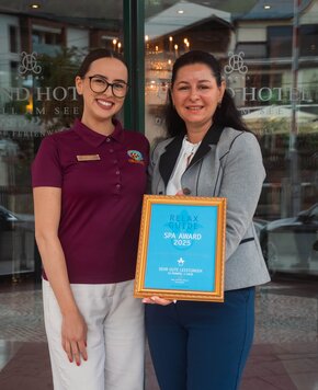 Awarded by the RELAX Guide 2025