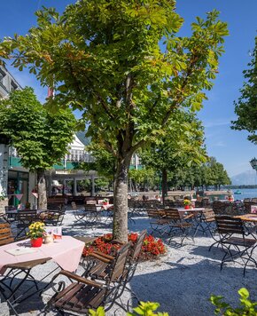 Chestnut Tree Beer Garden by the Lake