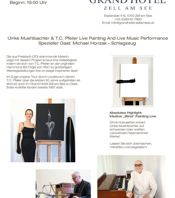 On 11 Sept.: Experience Art and Music Live