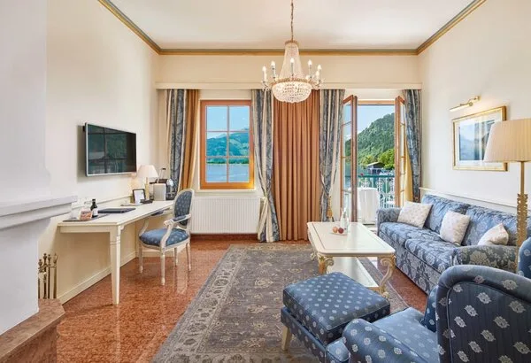 Luxurious lakeside hotel Salzburg region, Austria