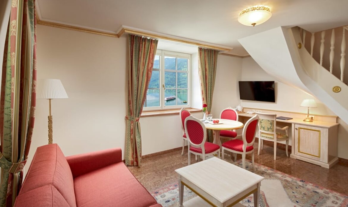 Hotel with lake-view Zell am See– our Junior-Suite